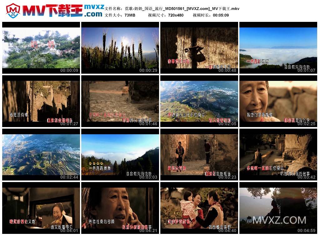 霓歌-奶奶_国语_流行_MD501561